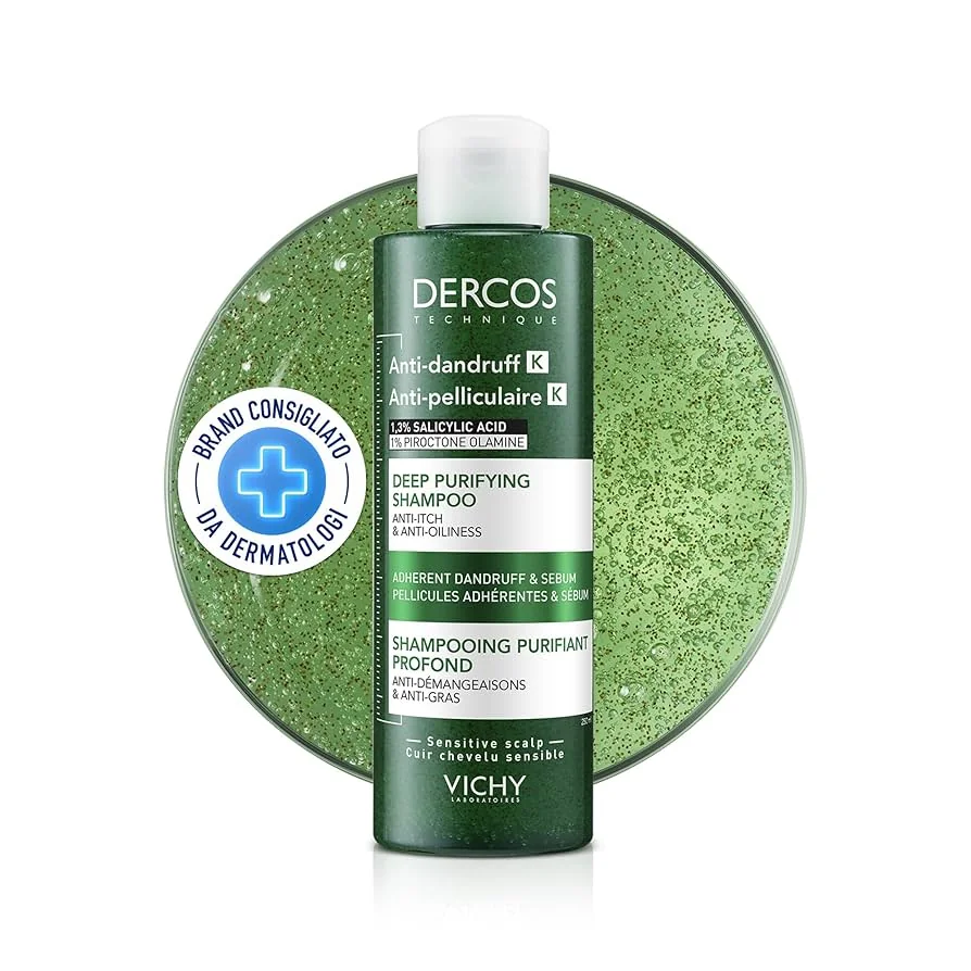 Vichy Dercos Anti-Dandruff Deep Purifying Shampoo